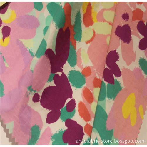 printed fabric 100%cotton poplin printed fabric for garment